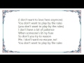 Cheap Trick - I Don't Love Here Anymore Lyrics