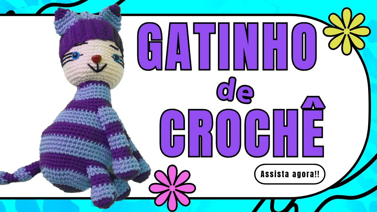 Gatinho de Crochê