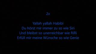 Dj Antoine - Yallah Habibi lyrics