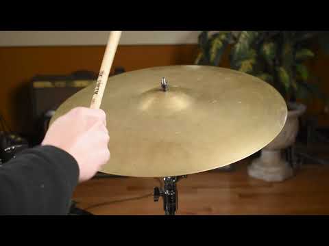 19" Zildjian A 1950s Small Stamp Ride Cymbal 1870g *Video Demo* image 10