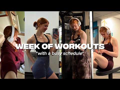 WEEK OF WORKOUTS | 3-Day BEGINNER Gym Split To Start Your Fitness Journey When Busy
