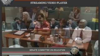 My Testimony Against SB3 to the Senate Committee on Education
