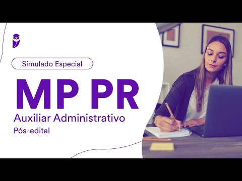 Simulado Especial MP PR - Auxiliar Administrativo – Pós-Edital - Correção