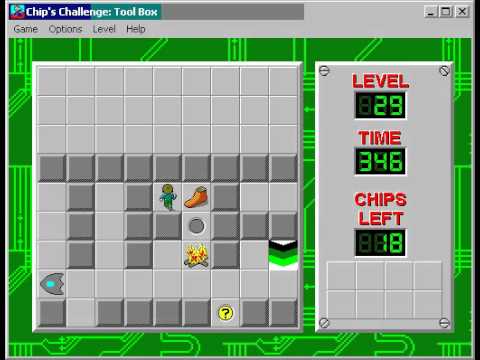 CCLP3 level 29 solution  - 285 seconds