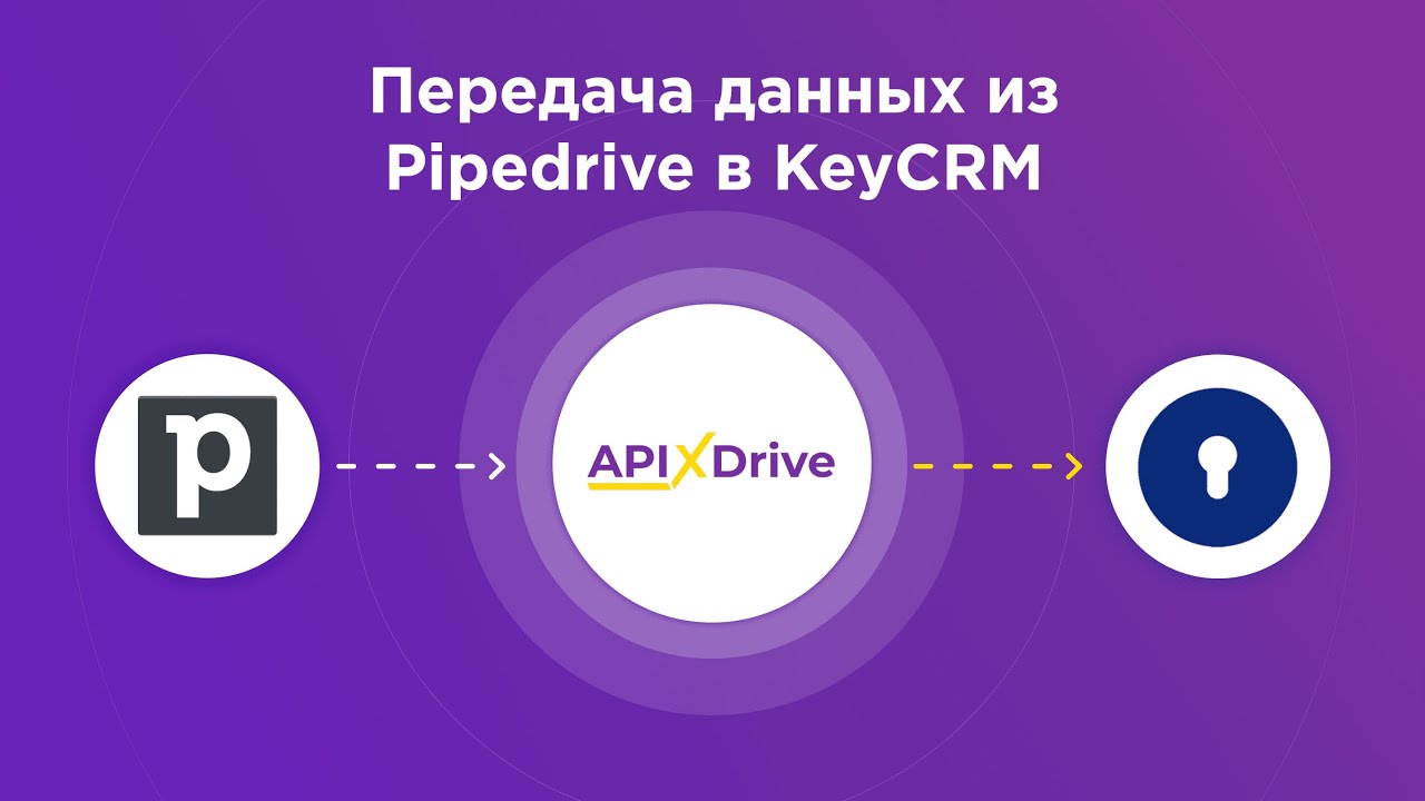 Как настроить выгрузку данных из Pipedrive в KeyCRM?