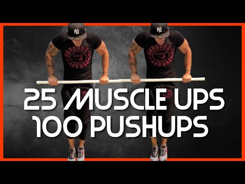 Thats Good Money Challenge | 25 muscle ups 100 Push Ups