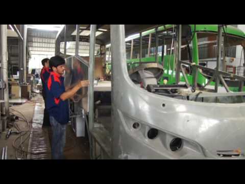 Bus body construction with ms sealant