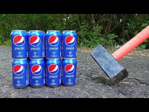 EXPERIMENT: HAMMER VS PEPSI