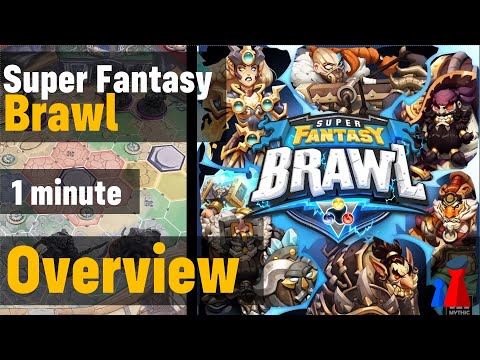 Super Fantasy Brawl -1 minute Overview - Peaky Boardgamer