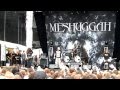 Meshuggah  - Break Those Bones Whose Sinews Gave It Motion Live - Soundwave Brisbane 2012.MP4