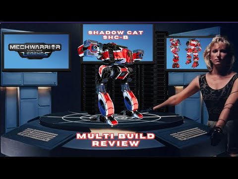 Mechwarrior Online: Quick Build Review - Shadow Cat SHC-B Multi Builds