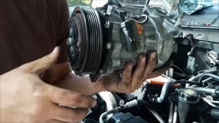 COMO CAMBIAR EL COMPRESOR DEL A/C DE UN AUTO (JEEP LIBERTY 2004)