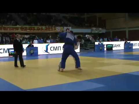 Judo European Open Warsaw 2013: Levan ZHORZHOLIANI (GEO) - Karolis BAUZA (LTU) Elimination [-100kg]