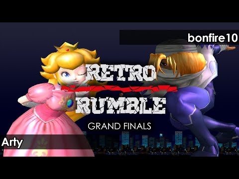 Melee: Arty (Peach) V bonfire10 (Sheik) - Retro Rumble Tournament SSBM