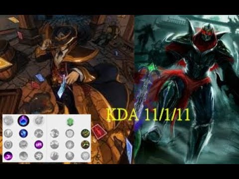 Twisted Fate vs Zed S8 NA DIAMOND 3 MMR