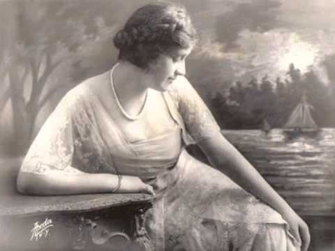Soprano Alma Gluck ~ Loewe's "Canzonetta" (1916)
