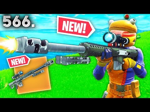 *NEW* HEAVY SNIPER LEAKED GAMEPLAY..!! Fortnite Funny WTF Fails and Daily Best Moments Ep.566