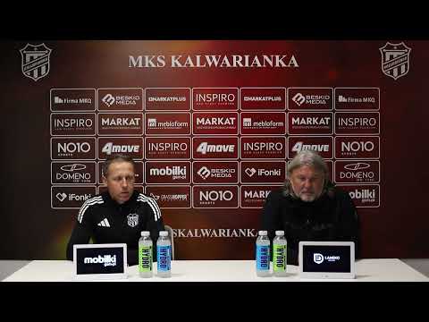 Konferencja po meczu MKS Kalwarianka - MKS Trzebinia
