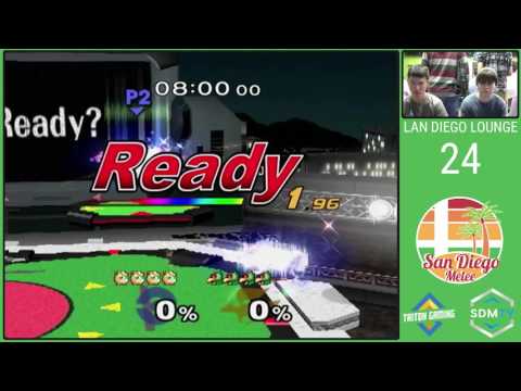 Melee @ LDL #24 - Benji vs. 12YAN | satdaddy - Singles WR3 - SSBM