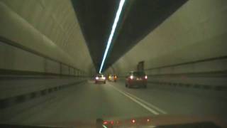 preview picture of video 'Driving Through The Wallasey Tunnel 'Kingsway'  Merseyside 31st January 2009'