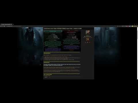 [3.20] Vaal Flicker Strike from LV28 -- See Forum Build Guide