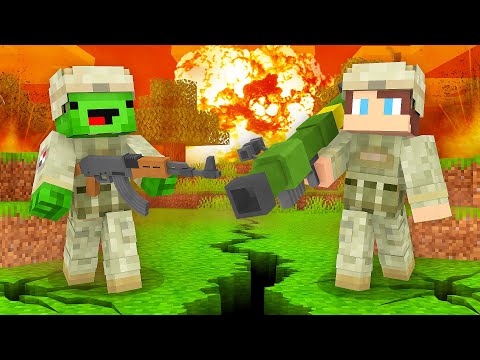 Mikey vs JJ Minecraft Survival Battle