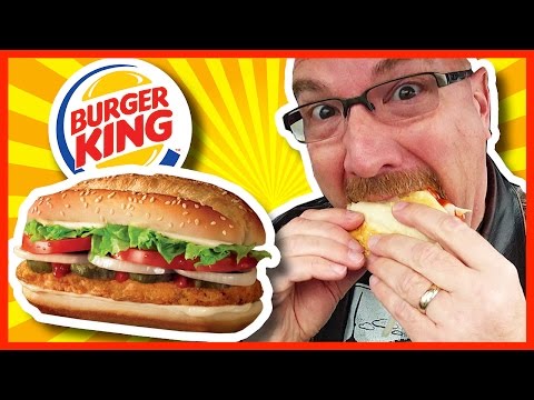 Burger King 🍔👑  Ultimate Original Chicken Sandwich Review 🍔👑