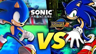 Sonic Frontiers vs Classic Levels Comparison (Sonic Adventure 2, Forces, Unleashed, & More!)