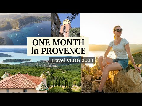 I spent ONE MONTH in PROVENCE and I didn't want to leave - South of France Travel VLOG 2023