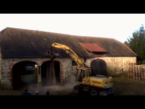 Il voulait juste agrandir le passage