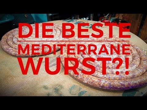 Mediterrane grobe Bratwurst | Selber Wursten leicht gemacht | Grill & Chill / BBQ & Lifestyle