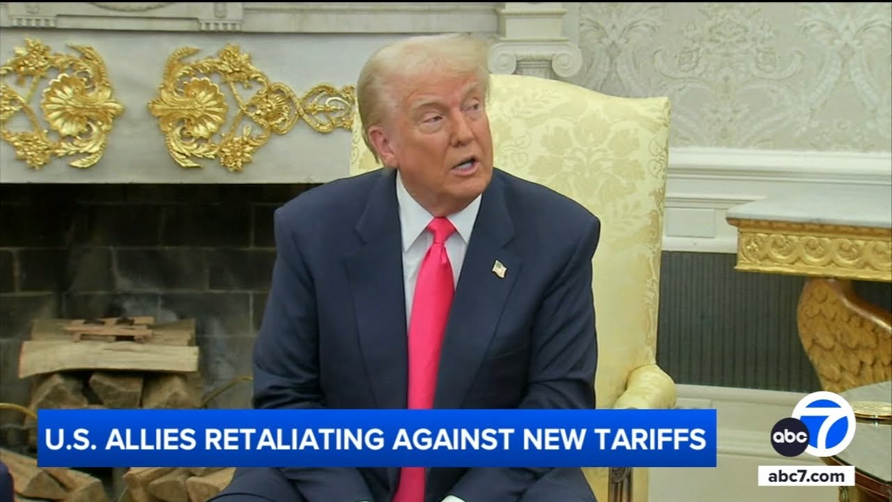 U.S. allies retaliating against new tariffs