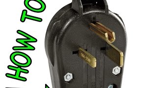 How to wire a 220 Cord-Plug-Outlet for Welder - Electric Motor - Machine