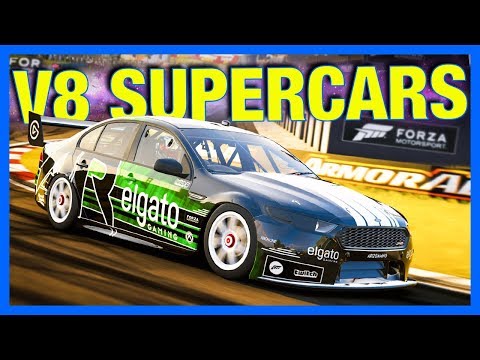 Forza 6 : V8 SUPERCARS!! (AR12 RC Presented By @ElgatoGaming, Race 6)