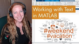 Working with Text in MATLAB | Using Strings \w+$