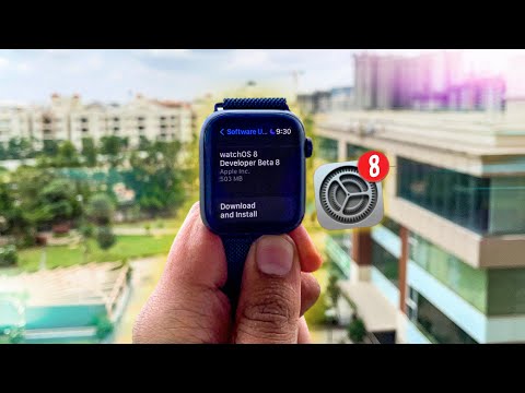 WatchOS 8 Beta 8 is Out What's New - WORTH INSTALLING ?