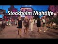 Stockholm Nightlife 4K Swedish Girls After Midnight In Sweden