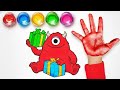 Let S Paint Sesame Street Characters Colors Preschool Toddler Toy Video