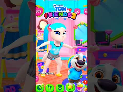 My Talking Tom Friends 2 Sega Cosplay by Angela 2 #mytalkingangela2 #angela #angela2 #tom