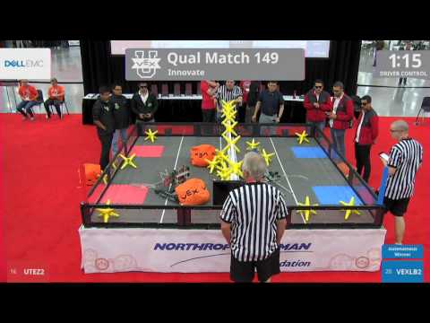 2017 VEXU Innovate Q149 - UTEZ2 vs VEXLB2 - 11 to 35