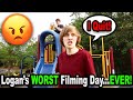 Logan S WORST Filming Day EVER