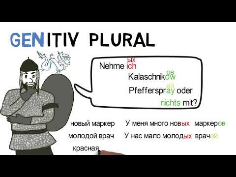 Genitiv Plural russischer Adjektive und Substantive