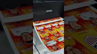 imprimindo as figurinhas do álbum.da copa 2022 ! #albumcopa2022