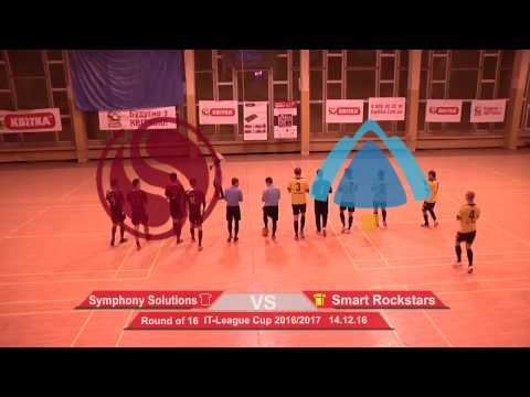 Symphony Solutions 0 - 8 Smart Rockstars (IT-League Cup 2016/2017, Round of 16 Highlights)