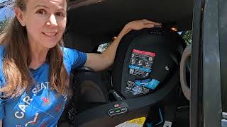 Installing the Evenflo Revolve 360 Car Seat Using LATCH - Get it right! #endthestreaktx