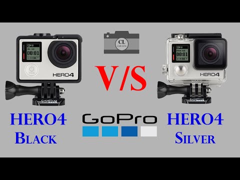 GoPro HERO4 Black vs GoPro HERO4 Silver