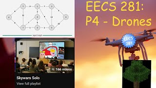 EECS 281 Project 4 Drones (watchable)