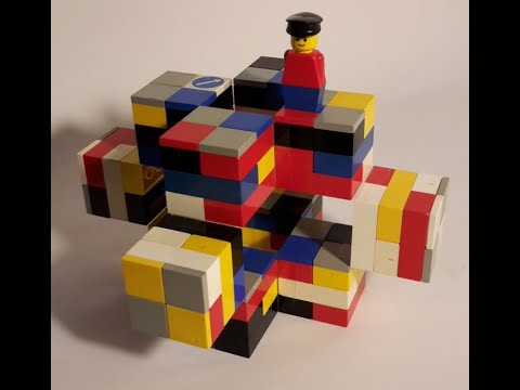 lego ghostcube inspired by Erik Aberg