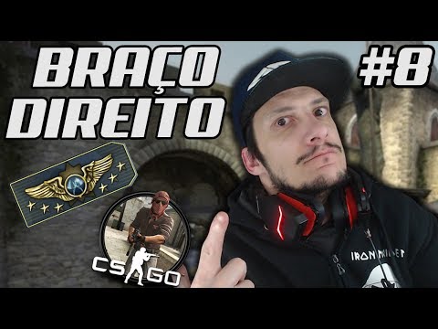 CS:GO BRAÇO DIREITO #8 - RUMO A GLOBAL ELITE!!?!?!