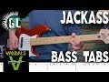 The Vandals - Jackass | Bass Cover With Tabs in the Video